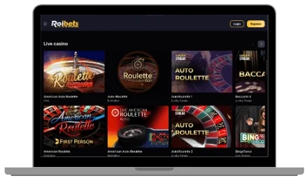 Roibets UK casino online
